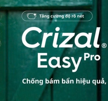 Tròng kính Crizal Easy Pro ( Pháp )